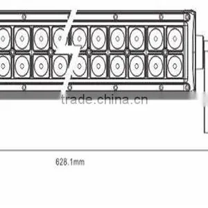 ShengWell 120W CREE Led Light Bar IP67 9-32V Flood/Spot/Combo 20 Inch Double Row Led Light Bar Led Light Bar 120w thumbnail-1
