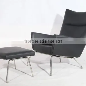 Brown Leather Chair Wing Chair Recliners thumbnail-3