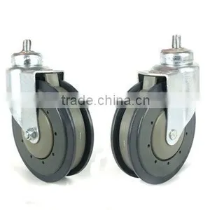 5'' Dual Dishes Shopping Trolley Escalator Caster Swivel Caster thumbnail-1