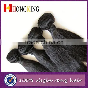 6a Full Cuticles Shiny Silky Straight Indian Hair Weft thumbnail-1