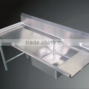 NSF Approval Stainless Steel Soiled Dish Table / Washing Table thumbnail-4