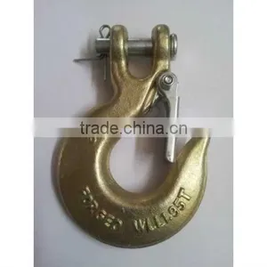 Clevis Slip Hooks With Latches thumbnail-1