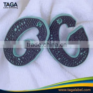 High Quality Eco-friendly Custom Gift Rubber Label thumbnail-1