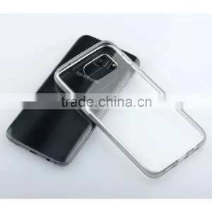 C&T Slim Lightweight Crystal Clear Back Panel+Soft Electroplating TPU Bumper Case for Samsung Galaxy S7 Edge Quality Choice thumbnail-5