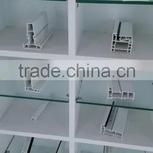 UPVC Window Profile 60MM Casement Window Series(curved Edge) thumbnail-3