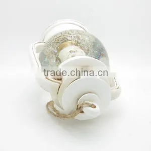 Decoration Fashion Design Cute Resin White Lantern Candle Holder thumbnail-5