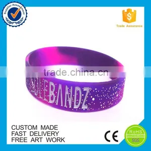 Customized Cheap Logo Wholesale Free Silicone Bracelet thumbnail-3