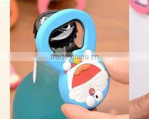 Custom Lovely Baby Shape Metal Bottle Opener With Pvc Coats thumbnail-5