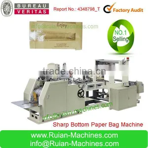 Automatic Bread Paper Bag With Window Making Machine thumbnail-1