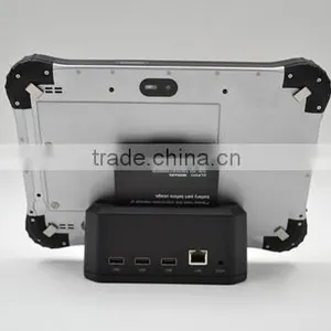 ST935 Fingerprint Reader Android/Windows10 Dual Boot Rugged Tablet RS232 Barcode Scanner NFC RFID IPS Tablet 10.1''touch Screen thumbnail-2