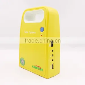 High Quality Yellow Solar Home Battery Backup Power System thumbnail-3