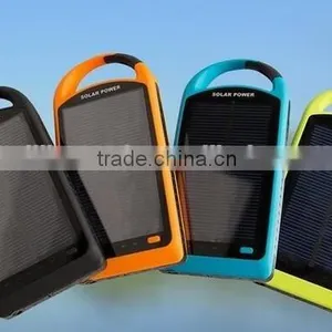2016 Popullar Cheap Waterproof Solar Panel Battery Charger Power Bank 8000mAh thumbnail-1