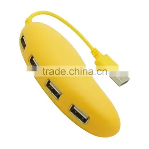 Fashion Portable Hi-speed USB 2.0 HUB With 4 Ports For Smartphones/MP3 Notebook/Tablet Computer PC Peripherals Accessories thumbnail-3