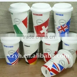 Double Layer Porcelain Mug Different Printing thumbnail-1