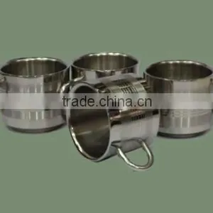 Metal Double Wall Mug thumbnail-1