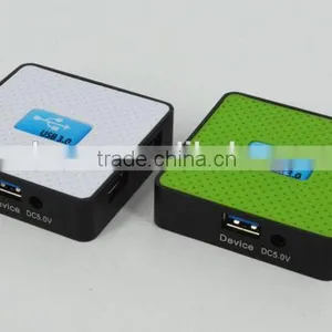 Promotional Square-shape Usb Por Hub, 4 Port 3.0 Usb Hub for Computer Accessories thumbnail-4