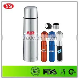 Food Grade Double Wall 750ml Stainless Steel Vacuum Flask With Bag thumbnail-3