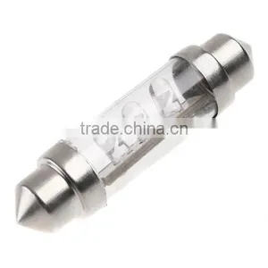 36mm 3 White LED Car Interior Dome Festoon Light Lamp Bulb thumbnail-2