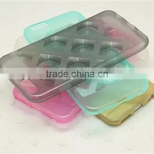 Rhombus Design Transparent Cover for IPhone 6 Plus Case TPU Material, Soft Tpu Case for Iphone 6 thumbnail-1