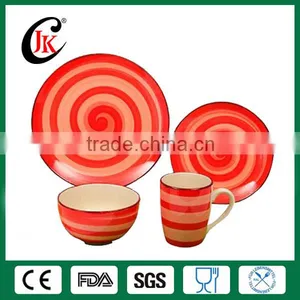 Cheap Colorful Porcelain Wholesale Dinner Set With Nice Design thumbnail-1