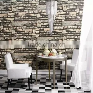 2016 Latest Distributor Wanted Korean Brick Vinyl Wallpaper, Wallpaper 3d thumbnail-1
