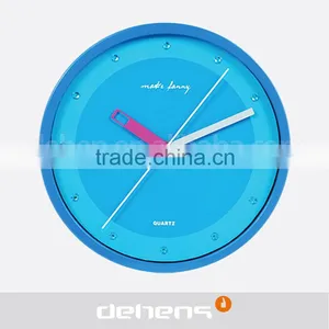 DEHENG 10'' Colourful Wall Clock Home Decoration thumbnail-1