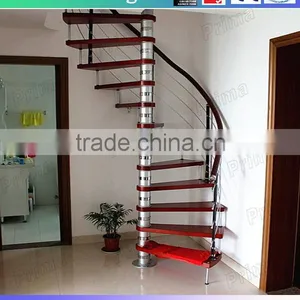 PVC Handrail Spiral Stairs Sale Spiral Stair Case(PR-2033) thumbnail-1
