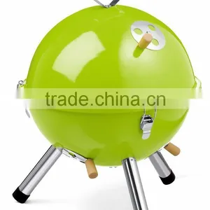 Charcoal Portable Bbq Grill Tabletop Barbeque Mini Small Grill thumbnail-1