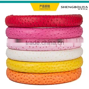 Pu Steering Wheel Cover Bulge Antiskid Fashion Set Small Sheepskin Car Steering Wheel Set of Comfortable Feel thumbnail-1