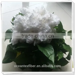 Polyester Staple Fiber for Filling Pillow and Quilt 3DX32MM HCS thumbnail-1