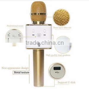 Most Popular Products Mini Karaoke Player for Android tv Mini Karaoke q7 Microfone thumbnail-3
