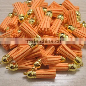 Faux Leather Tassels Leather Tassels for Handbag Leather Tassels for Shoe thumbnail-1