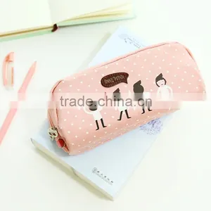 Clear Cute Custom Fashion Pattern Unbranded School Zipper Pencil Case thumbnail-2