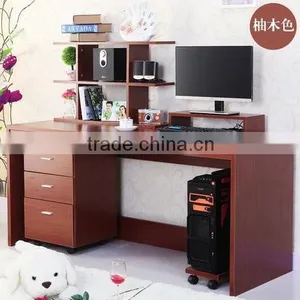 Particle Board Desktop Computer Desk thumbnail-1