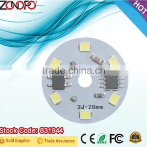 3w 5w 7w 9w 12w 15w Smd2835 Plastic Wrapped Aluminium 180-260v Direct Driver on Board Bulb Candle Light Natural White ac Module thumbnail-1