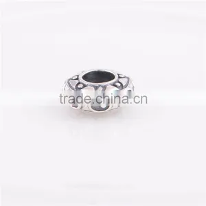 Sterling 925 Silver Charms Spacer Beads Trade Wholesale Bulk Buy Fashion Jewelry thumbnail-3