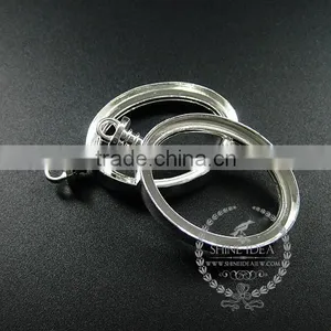 30x40mm Silver Plated Alloy Oval Pendant Charm DIY Bezel Setting Glass Tray Jewelry Supplies 1820287 thumbnail-2