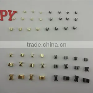 Zipper Brass Metal H Type Bottom Stop and U Type Top Stop thumbnail-6