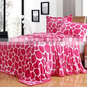 Animal Fur Design Flannel Fleece Blanket From China Suppiler,dubai Blanket thumbnail-2