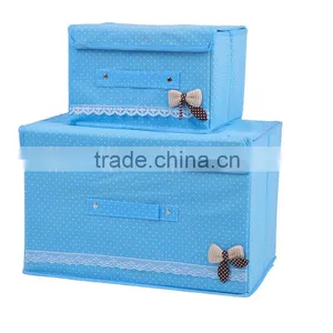 CL0044 2016 Pink Color New Modern Style Clothes Storage Container With Oxford Material thumbnail-6