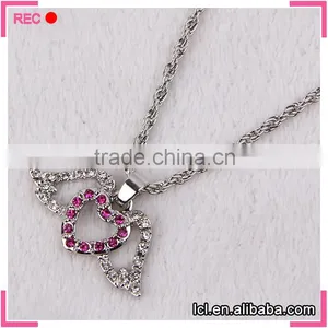 Woman Accessories Imitation Jewellery Angle Pendant Necklace, Bling Necklace thumbnail-3