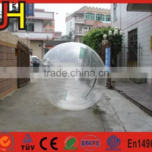 2M TPU Clear Transparent Inflatable Walk On Water Plastic Ball For Sale thumbnail-3