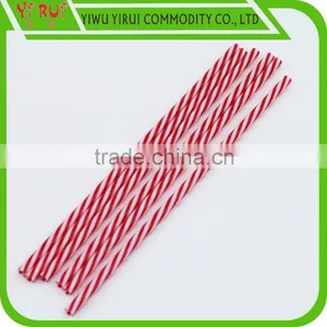 6*230mm Diameter pp Spiral Drinking Straw Colorful Can Customized thumbnail-4