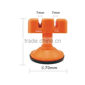 Knife Sharpener 2 Stage Manual Diamond Knife Sharpener With Suction Pad thumbnail-6