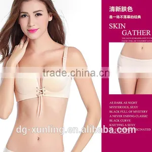 Push up Self-adhesive Cloth Silicone Bra Ladies Sexy Panty and Bra Sets thumbnail-3