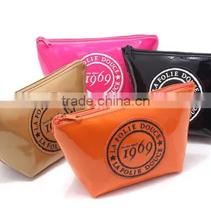 2015 New Design Promotional Silk Screen Small Clear PVC Cosmetic Bag thumbnail-2