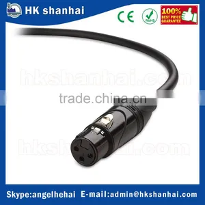 Wholesale Male to Female M/F 10ft 3 Pin XLR Connector Cable Gold-plated High Grade Low Noise Microphone Cable thumbnail-3