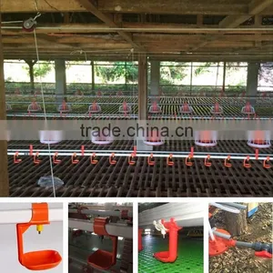 2017 Hot Sale Low Price Broiler Farm Equipment Automatic Poultry Feeding And Nipple Drinking System for Breeding Chickens thumbnail-3