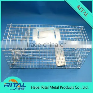 Large Trap Live Possum Rabbit Fox Cat Squirrel Trap Cage thumbnail-1