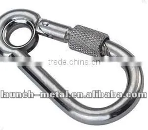 LF-JS2450S STAINLESS STEEL ,SNAP HOOK,WITH EYELET ADN SCREW SISI316 OR304 thumbnail-1